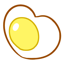 Heart egg